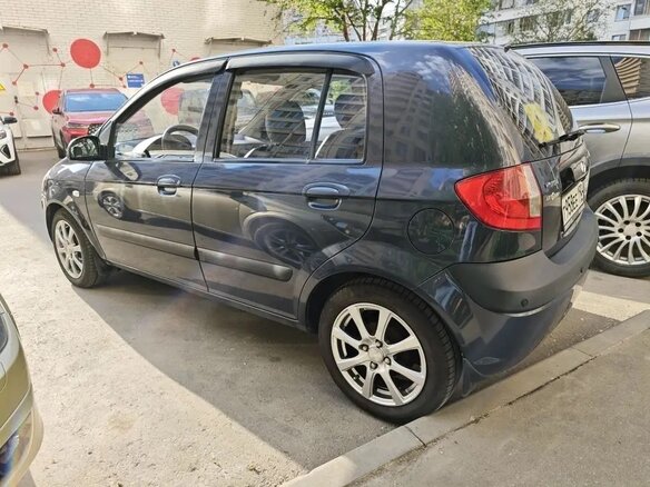 2007 Hyundai Getz I Рестайлинг, серый, 600000 рублей - вид 6