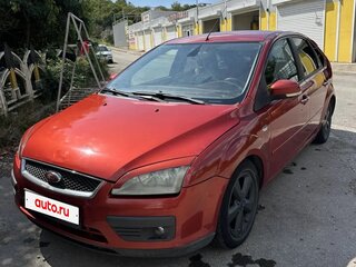 2007 Ford Focus II Рестайлинг, красный, 450000 рублей, вид 1