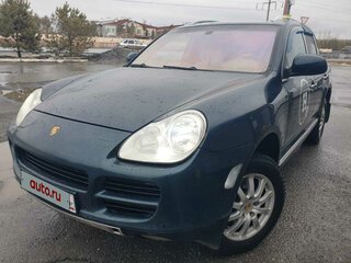 2003 Porsche Cayenne I (955), зелёный, 1000000 рублей, вид 2