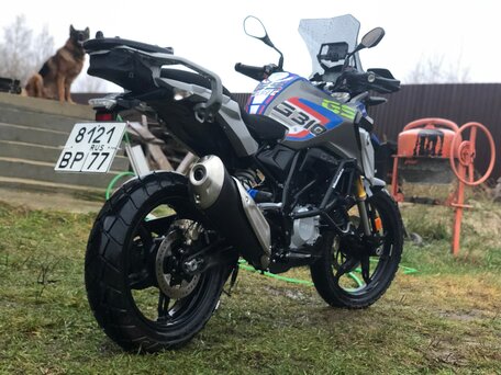 2020 BMW G 310 GS, синий, 390000 рублей, вид 3