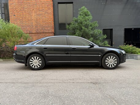 2007 Audi A8 Long II (D3) Рестайлинг, чёрный, 5400000 рублей, вид 5