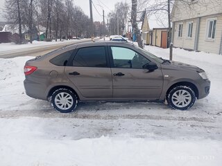 2017 Lada (ВАЗ) Granta I, коричневый, 560000 рублей, вид 3