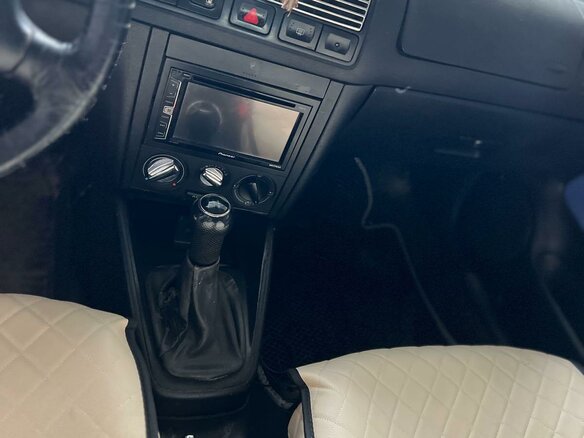 1998 Volkswagen Golf IV, чёрный, 160000 рублей - вид 18