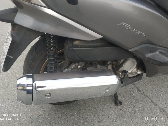 2009 Honda Forza, серый, 280000 рублей - вид 10