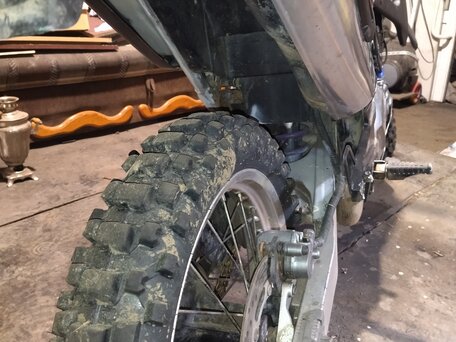 1997 Kawasaki KLE 400, красный, 250000 рублей, вид 4