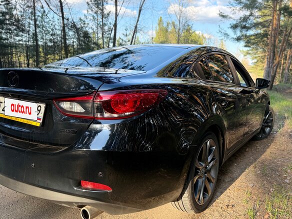 2015 Mazda 6 III (GJ) Рестайлинг, чёрный, 2100000 рублей - вид 6