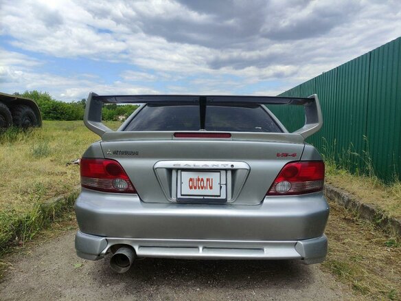 2002 Mitsubishi Galant VIII Рестайлинг, серый - вид 6