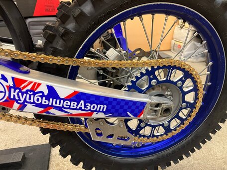 2018 Yamaha YZ450F, синий, 480000 рублей, вид 2