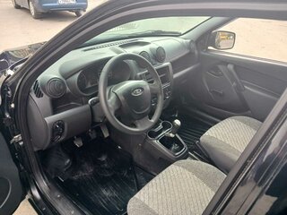 2012 Lada (ВАЗ) Granta I, чёрный, 350000 рублей, вид 5