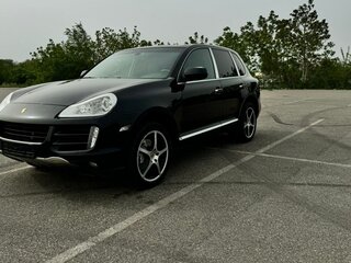 2007 Porsche Cayenne S I Рестайлинг (957), чёрный, 1350000 рублей, вид 1