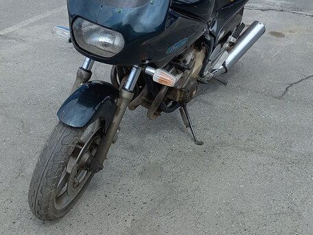 1991 Yamaha XJ400, зелёный, 180000 рублей, вид 4