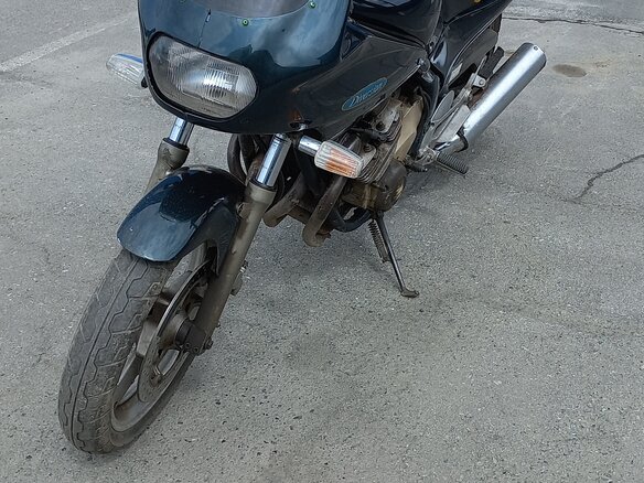 1991 Yamaha XJ400, зелёный, 180000 рублей - вид 3