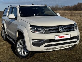 2017 Volkswagen Amarok I Рестайлинг, белый, 3300000 рублей, вид 3
