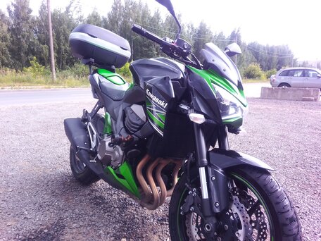 2013 Kawasaki Z 800, зелёный, 600000 рублей, вид 2