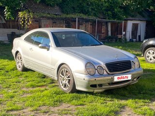 2000 Mercedes-Benz CLK-Класс 200 I (W208) Рестайлинг, серебристый, 300000 рублей, вид 2