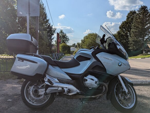 2010 BMW R 1200 RT, голубой, 710000 рублей - вид 2