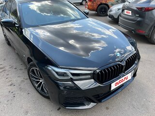 2021 BMW 5 серии 520d xDrive VII (G30/G31/G38) Рестайлинг, чёрный, 3800000 рублей, вид 2