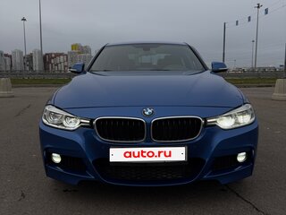 2016 BMW 3 серии 320i xDrive VI (F3x) Рестайлинг, синий, 2200000 рублей, вид 3