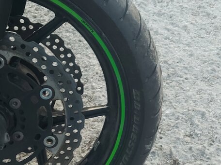 2013 Kawasaki Ninja 650, зелёный, 600000 рублей, вид 3