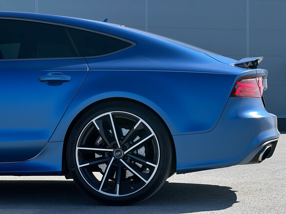 2016 Audi RS 7 performance I (4G) Рестайлинг, синий - вид 10
