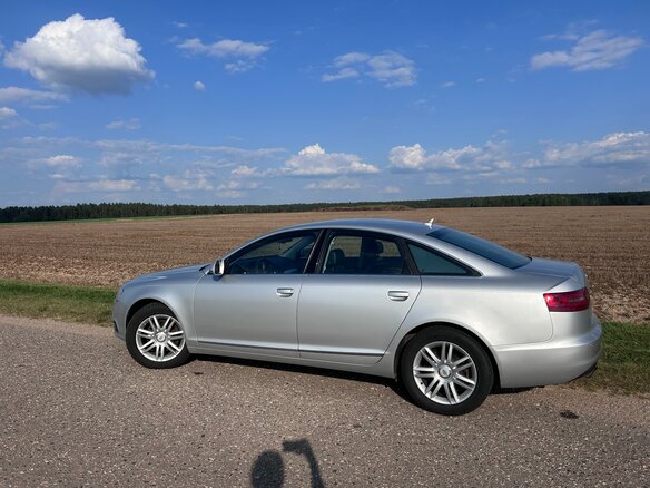 2009 Audi A6 III (C6) Рестайлинг, серебристый, 1100000 рублей - вид 4