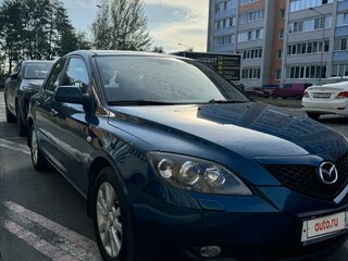 2007 Mazda 3 I (BK) Рестайлинг, синий, 500000 рублей, вид 2
