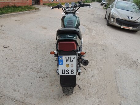 1996 Kawasaki ZR 550 Zephyr, зелёный, 420000 рублей, вид 3