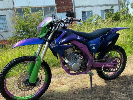 2020 Motoland Enduro 250, пурпурный, 80000 рублей, вид 1