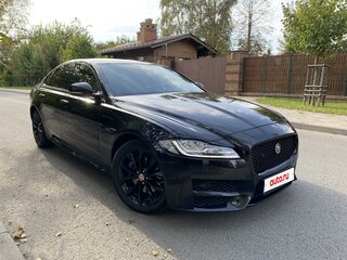2018 Jaguar XF II, чёрный, 2500000 рублей, вид 1