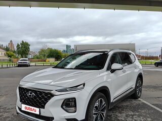 2018 Hyundai Santa Fe IV, белый, 2950000 рублей, вид 1