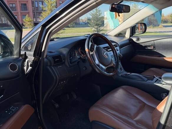 2012 Lexus RX 350 III Рестайлинг, чёрный, 2780000 рублей - вид 9