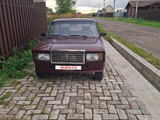 2007 Lada (ВАЗ) 2107, пурпурный, 100000 рублей, вид 1