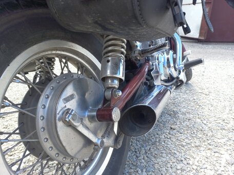 1995 Suzuki Intruder VS 400, красный, 250000 рублей, вид 3
