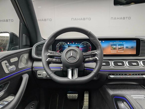 2026 Mercedes-Benz GLS 450 d II (X167) Рестайлинг, серый - вид 4
