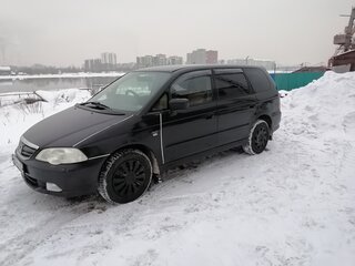 2002 Honda Odyssey II Рестайлинг, чёрный, 605000 рублей, вид 1