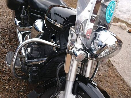 2011 Yamaha XVS1300, чёрный, 800000 рублей, вид 2