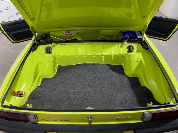 1971 Porsche 914, жёлтый - вид 20