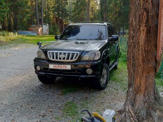 2002 Hyundai Terracan I, чёрный, 540000 рублей, вид 1