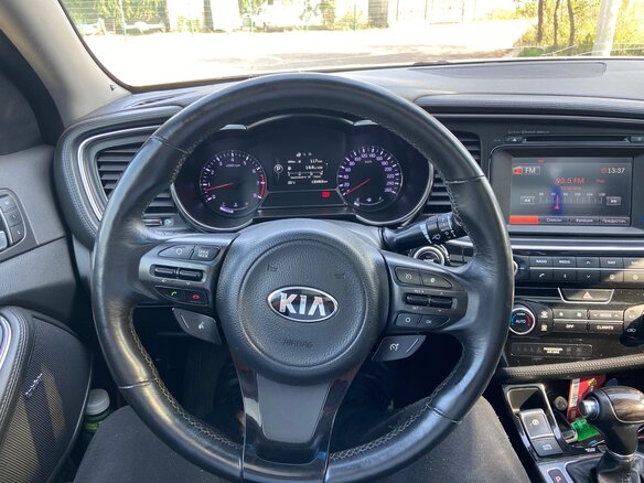 2013 Kia Optima III Рестайлинг, серый, 1530000 рублей - вид 3