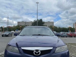 2006 Mazda 6 I (GG) Рестайлинг, синий, 600000 рублей, вид 2