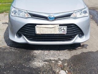 2016 Toyota Corolla Fielder XI (E160, E170, E180) Рестайлинг 1, серебристый, 1320000 рублей, вид 1