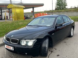 2005 BMW 7 серии 730d IV (E65/E66), чёрный, 943000 рублей, вид 2
