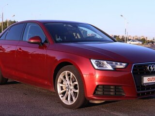 2018 Audi A4 V (B9), пурпурный, 2500000 рублей, вид 1
