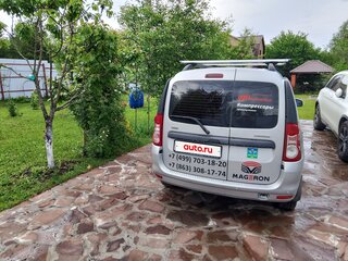 2014 Lada (ВАЗ) Largus I, серебристый, 725000 рублей, вид 5
