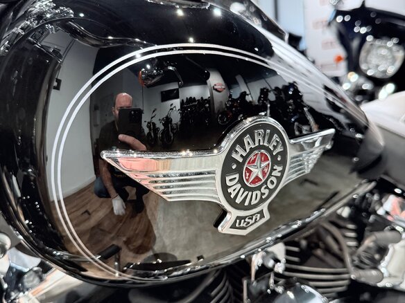 2010 Harley-Davidson Fat Boy, чёрный, 1299000 рублей - вид 24