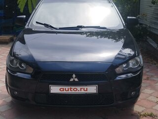 2007 Mitsubishi Lancer X, чёрный, 820000 рублей, вид 1