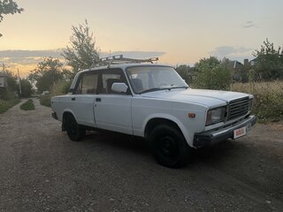 1998 Lada (ВАЗ) 2107, белый, 110000 рублей, вид 5
