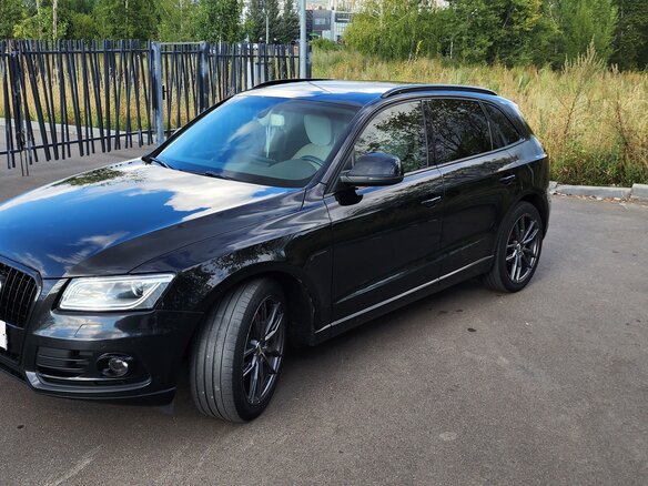 2013 Audi Q5 I (8R) Рестайлинг, чёрный, 1990000 рублей - вид 2