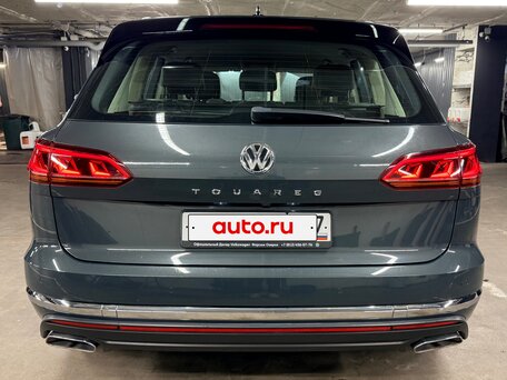 2019 Volkswagen Touareg III, зелёный, 4700000 рублей, вид 5