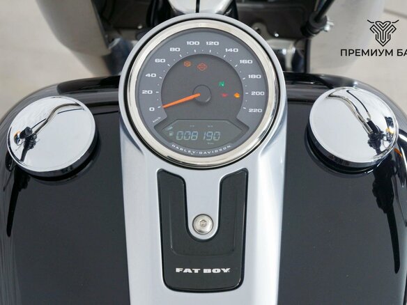 2017 Harley-Davidson Fat Boy, чёрный, 1815000 рублей - вид 11
